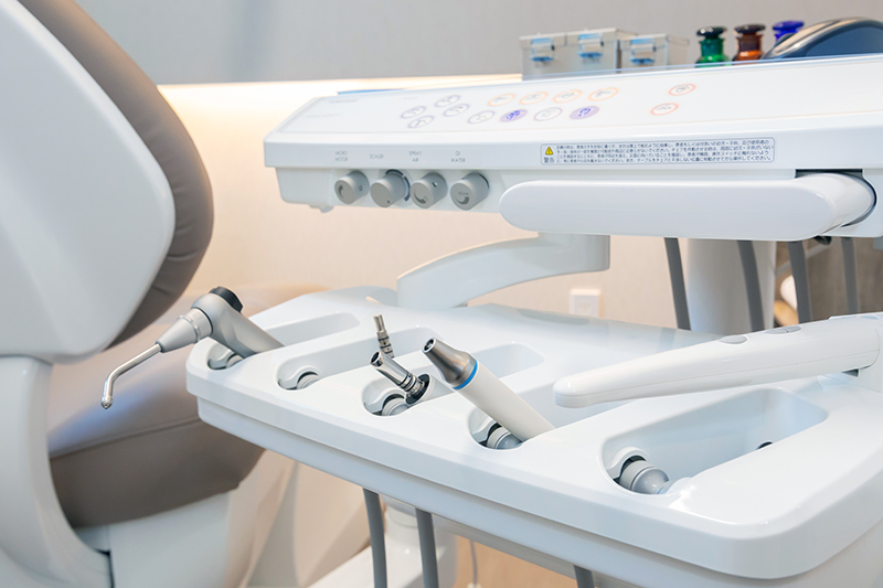 エアフローによる痛みの少ないクリーニング