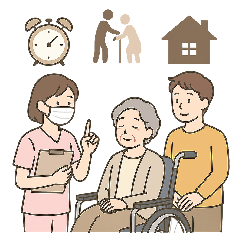 患者さまの生活リズムに合わせた診療