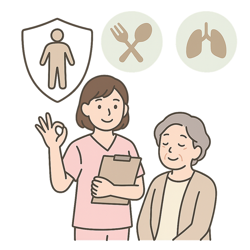 全身の健康をふまえた予防中心の診療